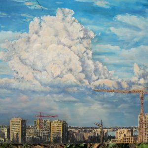 Während die Wolke höher ist