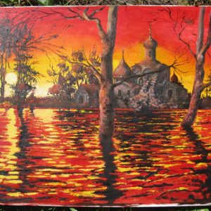 Auf dem Fluss Vozha